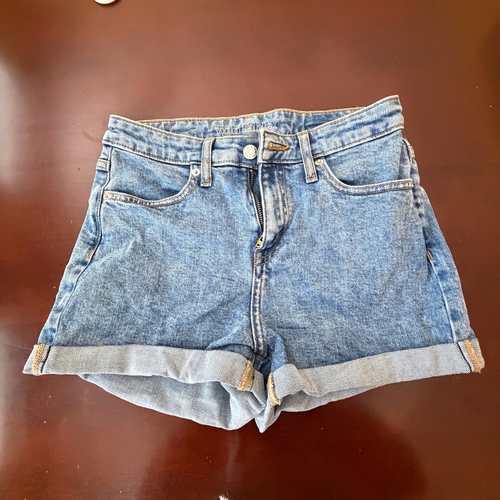 Wild fable Stylish Blue Women's Jean Shorts size 2
